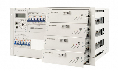 ИБЭП-220(380)/60В-100А-4/4 (1500)-6U-LAN